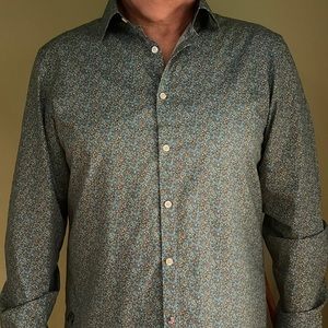 John Lennon Printed Dress Shirt